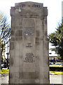 Blackrod War Memorial (detail)