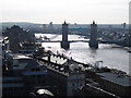 Panorama from The Monument (12: ESE - Tower Bridge)