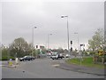 Staygate Roundabout - viewed from Staithgate Lane