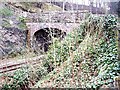 Bridge over the railway at Millhill