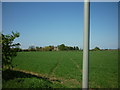 A footpath from the B1205 to Waddingham