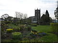 Back garden view of Warslow Church