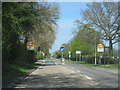 Entering Riseley village