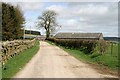 The road to Albierigg Farm