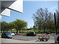 View of Shoreditch Park from New North Road