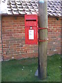 TM2548 : Seckford Hall Postbox by Geographer