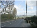 Looking down Woodhall Road