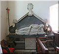 St Peter, Little Warley - Tomb & effigy