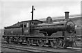 An ex-NE Worsdell J21 0-6-0 at Heaton Locomotive Depot