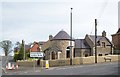 Attractive retro-style housing on the corner of Carnreagh and Ballynahinch Roads