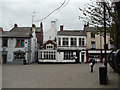 The Beastfair Vaults pub back door, Shoemarket, Pontefract