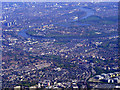 Chiswick and the Thames from the air