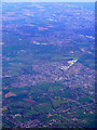 Wickford and Southend-on-Sea from the air