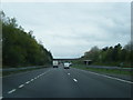 A55 about to pass under the B5130