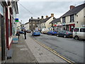 Part of Sycamore Street in Newcastle Emlyn