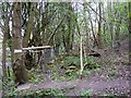 Remains of signalbox at Newbold