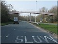 New footbridge over the B5210