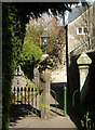 Footpath to Winster village from the church