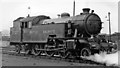 An L1 2-6-4T leaving Neasden Locomotive Depot