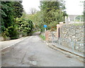 Upper section of Lock Up Lane, Abersychan