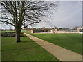 Footpath across the Royal Artillery Barracks