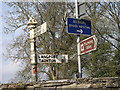 Signposts, Huish Episcopi, Somerset