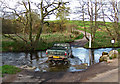 Fording the Quharity Burn