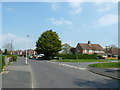 Approaching the junction of  Stockheath Way and Linden Way