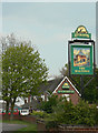 Inn sign for The Maltings