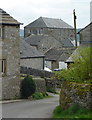 Youlgreave village scene from Moor Lane