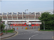 SK5838 : Nottingham Forest football ground by John Sutton