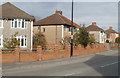 Houses at the western edge of High Street Nelson