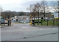 Entrance to Morgan Sindall site near Nelson