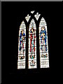 NZ3365 : A 13th century 3-light window with intersected mullions by Stanley Howe