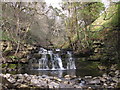 NY7540 : Waterfall on Ash Gill by Mike Quinn