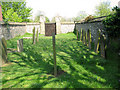 Jewish cemetery in Kitchener Road, Great Yarmouth