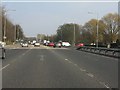 A580 approaching Lancaster Road junction (A5185)