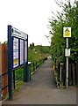 Footpath from Kenilworth Road to South Wigston Railway Station, South Wigston