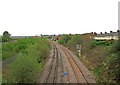 Railway lines at South Wigston