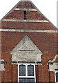 South Wigston Congregational Church - date stone, Blaby Road, South Wigston