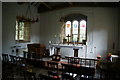 The interior of Bewerley Grange Chapel