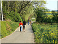 Lane near Nanpantan