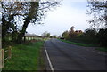 A281 heading north from Fastbridge