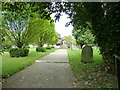 Entrance to Holy Trinity Church Rudgwick