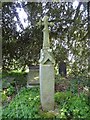 An old cross in the churchyard of St. Michael