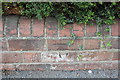 Benchmark on wall of #28 Wantage Road