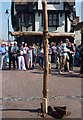 Easter cross in the  Market Place, Faversham