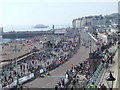 Brighton marathon, approaching the finish