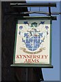 Sign at the Kynnersley Arms