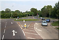 Roundabout on Barnet Lane